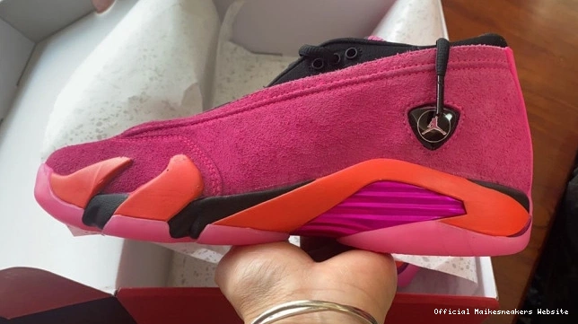 Official Maikesneakers DH4121-600 Low Jordan Retro Shocking Pink 14 (W) 0715